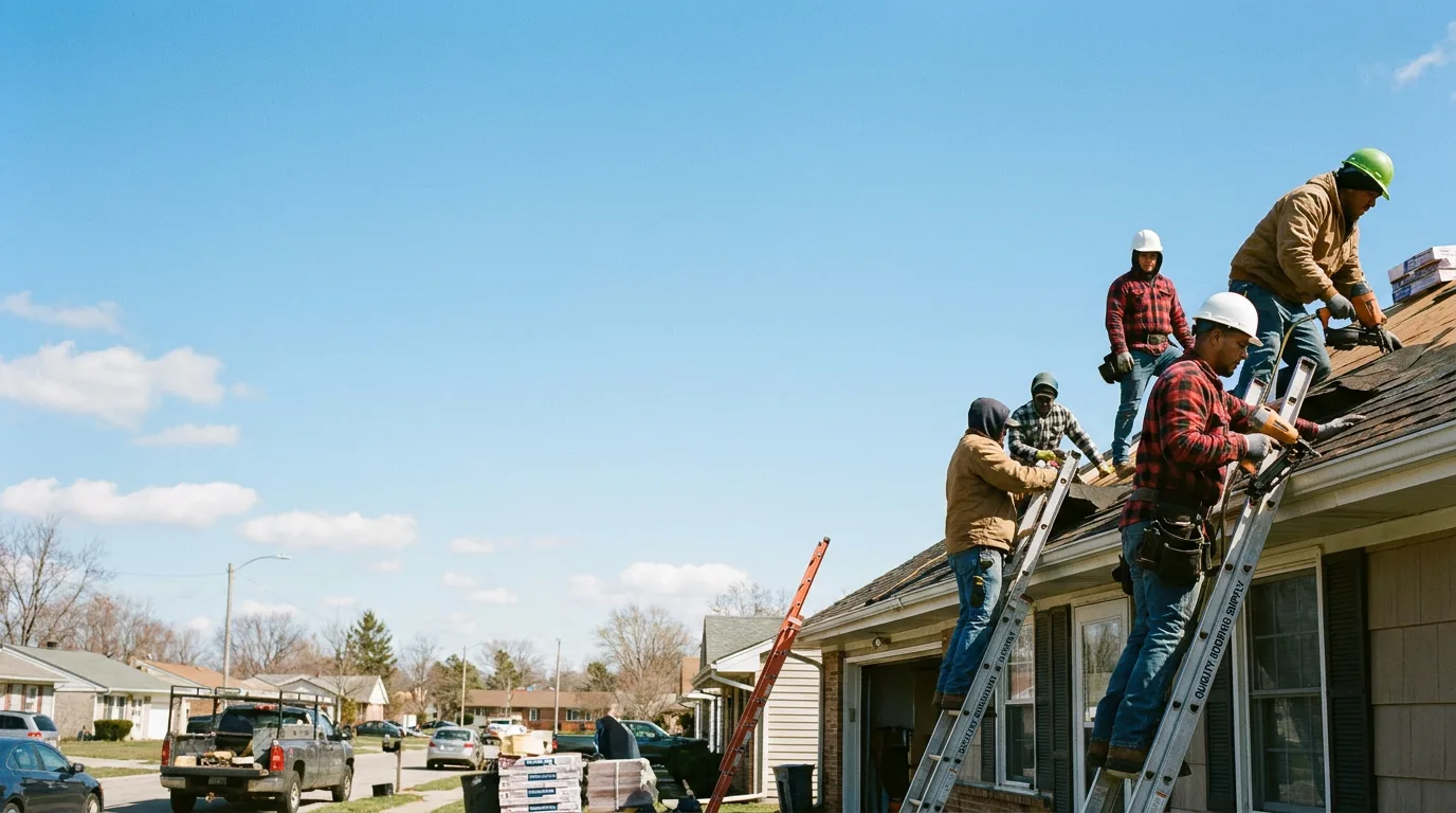 Roofing in Peoria, IL near me